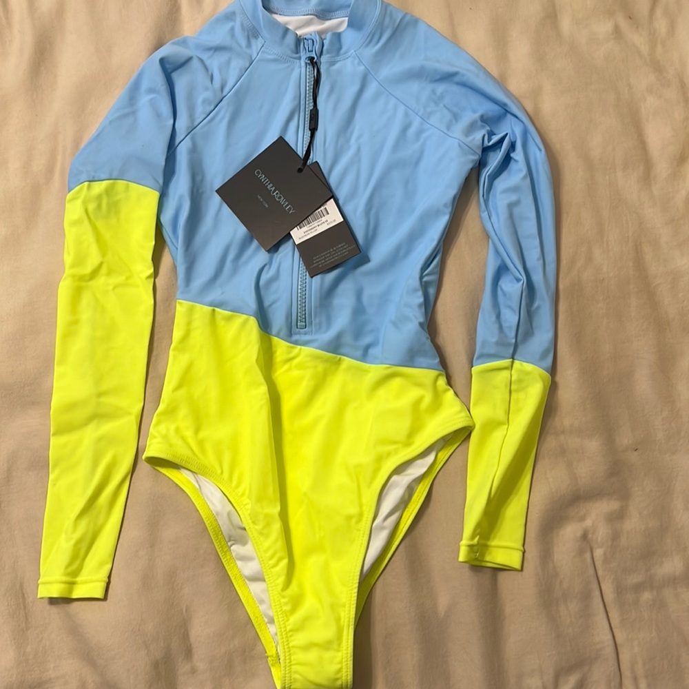 Cynthia Rowley long sleeved one piece